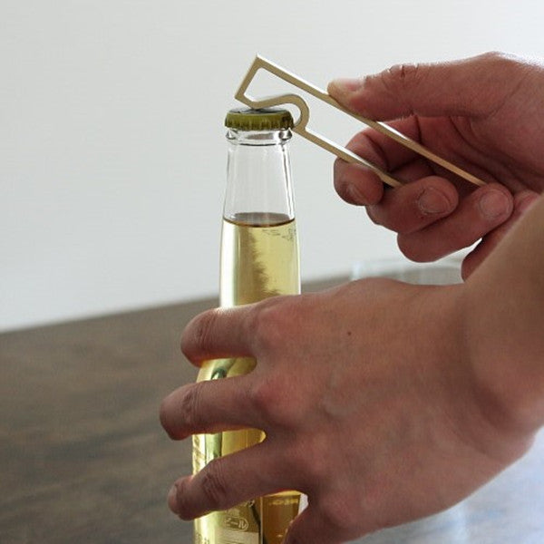 Futagami Solid Brass Rectangle Bottle Opener