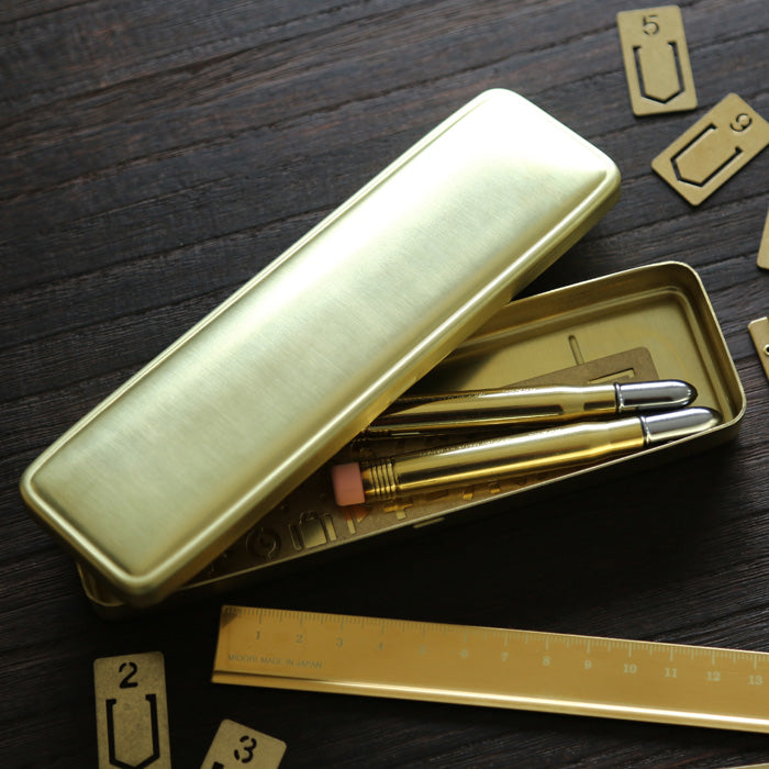 Midori Brass Pen Case