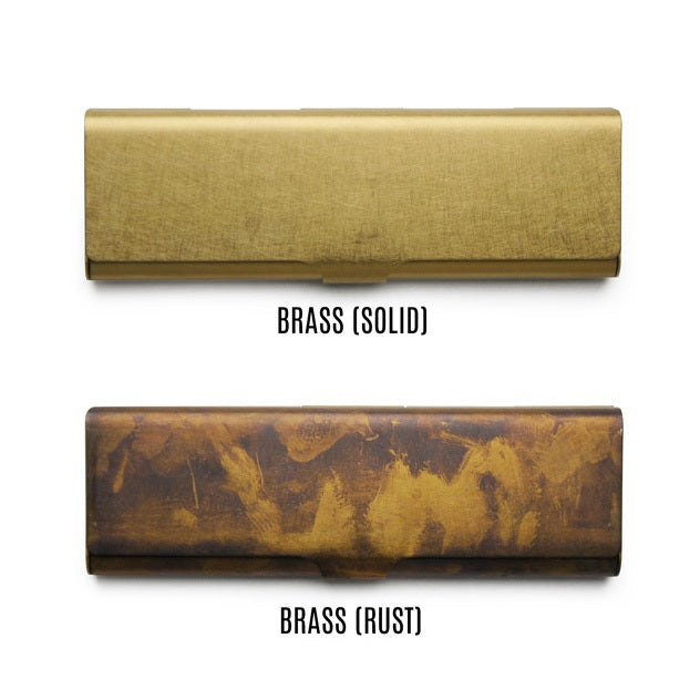 Picus Brass Pen Case