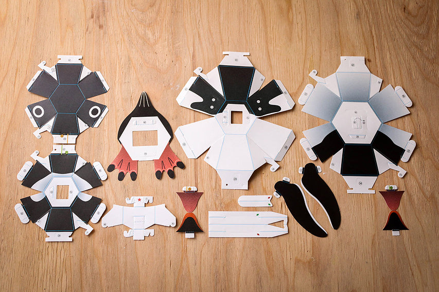 Kamikara Paper Craft Penguin bomb