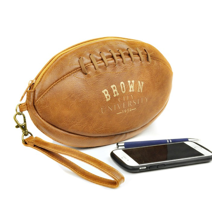 Classic Sports Of University American Football Leather Series