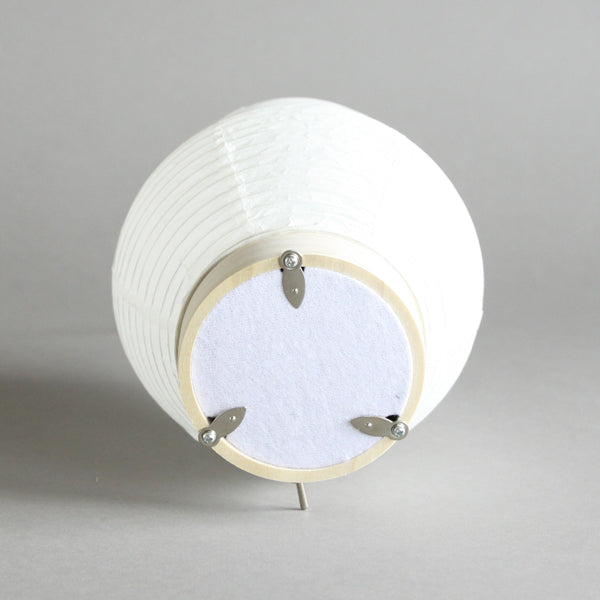 Fores Handmade Japanese Washi Paper Table LED Lantern Lamp - Noppo (Tall)