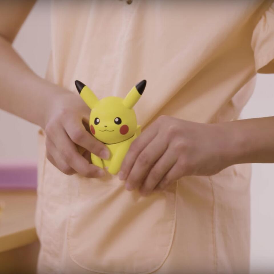 TakaraTomy Toy Robot HelloPika Allows You To Converse With Pikachu JPVIBES JPVIBES