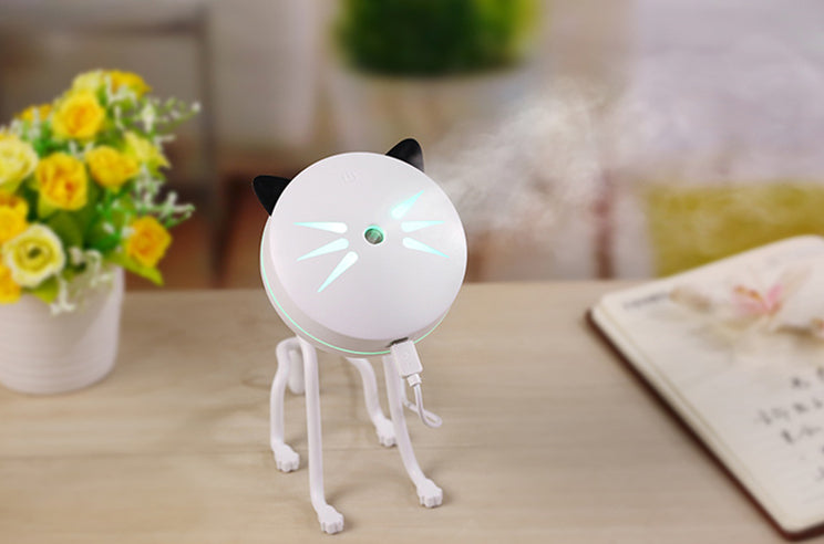 Cute Cat Animal Light Humidifier
