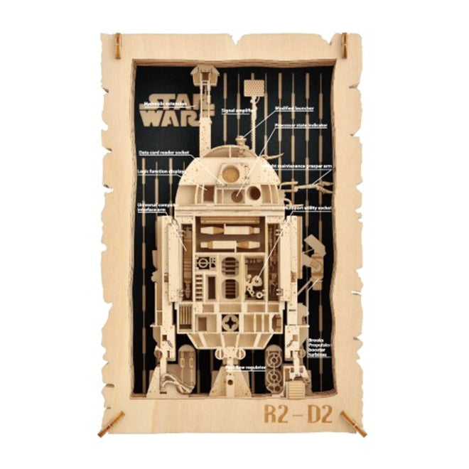 Ensky Star Wars Paper Theater Wooden Craft 3D
