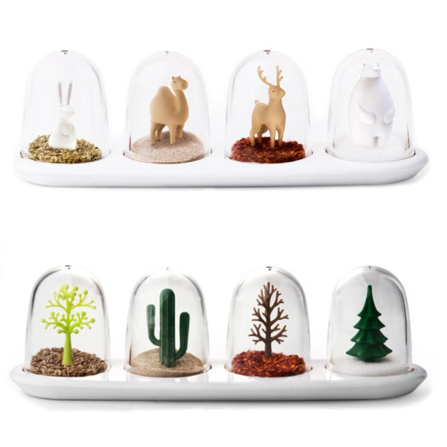Qualy Cute Animals And Plant Spice Box
